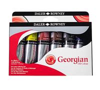 Daler Rowney Georgian Set, 6 Colores Surtidos, 6 x 38 ml