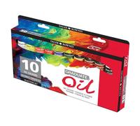 Daler Rowney Graduado Pintura de Aceite Selección Set 10 X 38ml