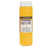 Daler-Rowney Graduate Acrílico Bote de tinta Paint 500ml - Cadmio Hue Amarillo