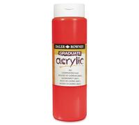 Daler-Rowney Graduate Acrílico Bote de tinta Paint 500ml - Rojo de Cadmio Hue