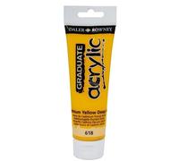 Daler Rowney Graduate Acrylic 120ml Cadmium Yellow Deep Hue (618)
