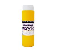 Daler-Rowney Graduate - Bote de pintura acrílica (500 ml), color amarillo de cadmio