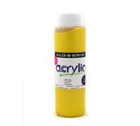 Daler Rowney Graduate - Bote de pintura acrílica (500 ml), color amarillo metálico