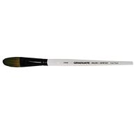 Daler-Rowney Graduate P.Sintético Poney Brocha Mango Corto 3/4"