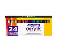 Daler Rowney Graduate Set Colores Acrílicos 24x22 ml