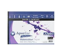 Daler Rowney - Jumbo Aquafine con Textura Acuarela Bocetos-300G-50 Páginas - A4 Paisaje