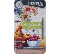 Daler Rowney Lyra Aquacolor - Cera soluble en agua (12 unidades)