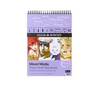 Daler Rowney Optima Bloc Espiral Técnicas Mixtas A3 250G 30 hojas