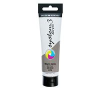 Daler Rowney - Paquete de papel ingres (150 ml) sistema 3 arcyclic color tubo - cálido gris