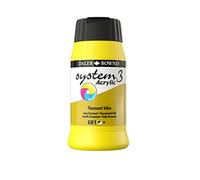 Daler Rowney Pintura acrílica sistema 3 Fluorescent Yellow (681)