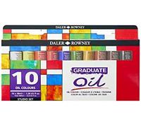 Daler Rowney Set De Pinturas Al Óleo Graduate 10 X 38ml