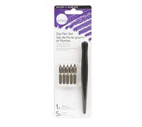 Daler Rowney Simplemente caligrafía, Negro, 6 Piece Set