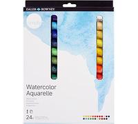 Daler Rowney Set de acuarelas Simply 24 x 12 ml