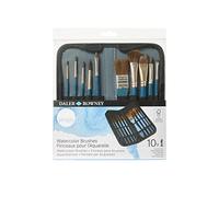 Daler Rowney Simply Art Zip Case Sintético/Natural Mango Corto Estuche 10 unidades