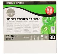 Daler Rowney Simply Bastidor Entelado 3D 20X20Cm