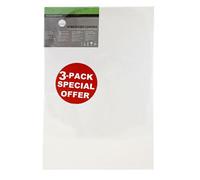 Daler Rowney Simply Canvas Pack De 3 - Lienzo Tensado 40x60cm (16x24")