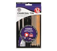 Daler-Rowney Simply Carboncillo EST. Metál - 13 Uds.