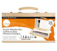 Daler-Rowney, Simply, pintura acrílica, colores surtidos