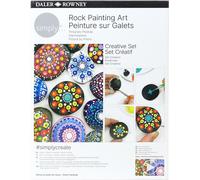 Daler Rowney Simply Rock Set of Acrylic Paints 10 x 18 ml 21 uds.