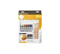 Daler-Rowney Simply, Set Técnica, Colores Surtidos, 25 unidades