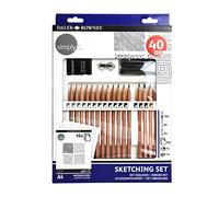 Daler Rowney Set de esbozo Simply – 40 piezas