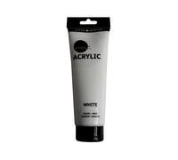 Daler-Rowney Simply - Tubo acrílico (250 ml), Blanco, 250 ml