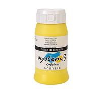 Daler Rowney Sistema 3 Pintura Acrílica Crudo Amarillo Limón (500ml)