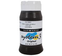 Daler Rowney Sistema 3 Pintura Acrílica Crudo Ámbar (500ml)