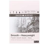 Daler Rowney Smooth Heavyweight Bloc Liso Encolado Retrato A4 220G 25 hojas