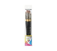 Daler Rowney System 3 Estuche Pinceles Mango Largo 402 - 4 Unidades