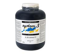 Daler Rowney System 3 Pintura Acrílica Negro Marte 2.25L