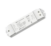 Dali - Regulador LED de 1 canal, control Bus + botón pulsador NO, tensión constante 12-48 V CC, máx. 15 A, para tira LED monocolor, función On Off y ajuste 0-100%, PWM seleccionable