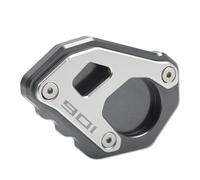 DALIDAK Compatible con Husqvarna 901 Norden 901 Norden901 21-23, soporte de extensión for pata de cabra CNC for motocicleta, placa de soporte for agrandar el soporte.(Titanium)