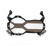 DALIDAK Protector de faro delantero for motocicleta Trophy, compatible con BMW GSA R1250GS LC Adventure 2018-2022 2023(Smoke)