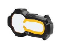 DALIDAK Protector de faros delanteros for motocicleta BMW R1200GS, GSA, R1250GS, LC Adventure, con cubierta fluorescente de 4 colores (2014-2024)(Orange-C)