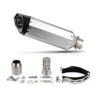 Dalidak Silenciador de escape de motocicleta de 370 mm, con cola redonda y hexagonal, modificado con DB Killer for GSR400, Ninja650, Xmax125, 450SR, R25, CB500F(D)