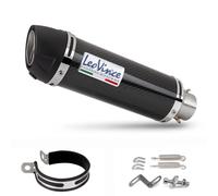 Dalidak Silenciador de escape universal for motocicleta LeoVince for R25 MT09 RS660 C650GT XMAX300 ADV150 GSXS150 DL250 450SR(CARBON STICKER)