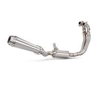 Dalidak Sistema de escape completo de acero inoxidable for motocicleta Aprilia RS660 2021-2024, colector de conexión, silenciador Arro con DB Killer Escape Racing