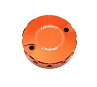 DALIDAK Tapa del depósito de líquido de freno delantero y trasero for motocicleta KTM 1290 SUPER ADVENTURE SR 1290 Super ADV R/T 1290SAS 1290 Super Duke R GT(Front-Orange)