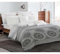 DALINA Edredon Invierno Cama 135 Estampado Bicolor Reversible - Relleno Nordico 100% Poliéster Suave y Calentador, Tamaño 230x240cm