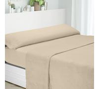 DALINA Textil - Juego de Sábanas Coralina Cama 180-4 Piezas sabán Ajustable 180x190+25cm, Encimera y Funda Almohada - Sábana Invierno, Termal - 100% Polister