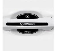 DALINGFA 8 Unidades Película Protectora Manija Puerta Coche para Mazda 2 3 6 CX-3 CX-30 CX-5 CX-50 CX-60 CX-7 CX-8 CX-9 MX-5 MX-30, Protección contra Arañazos Bordes de Puertas de Coche,A