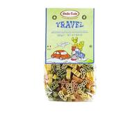 Dalla Costa Travel Pasta Tricolores con Tomate y Espinacas. Made in Italy. Paquete Ahorro 12x250 gramos