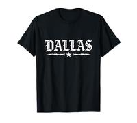 Dallas Barbed Wire Streetwear Texas Throwback Style Camiseta