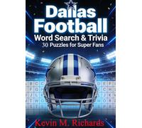 Dallas Football Word Search & Trivia: 30 Puzzles For Super Fans