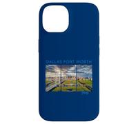 Dallas Fort Worth Texas Horizonte Arte DFW Cityscape Funkytown Carcasa para iPhone 14