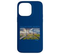 Dallas Fort Worth Texas Horizonte Arte DFW Cityscape Funkytown Carcasa para iPhone 14 Pro MAX