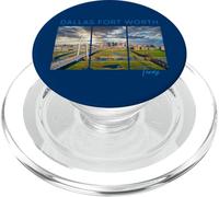Dallas Fort Worth Texas Horizonte Arte DFW Cityscape Funkytown PopSockets PopGrip para MagSafe