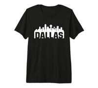 Dallas Streetwear City Skyline Urban Vibes Vintage Inspired Camiseta Premium