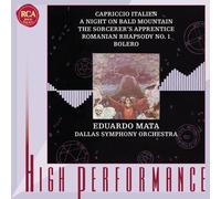 Eduardo Mata y Dallas Symphony Orchestra – Tchaikovsky: Capriccio Italien – CD – Importación USA